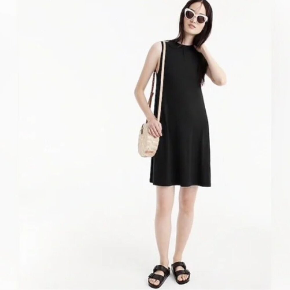 NWT J. Crew Women XS & S Preppy Neutral Little Black Dress Mini Retail $98